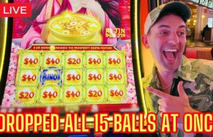 🔴 I DROPPED the GRAND JACKPOT ➤ ALL 15 Balls DROPPED at ONCE!