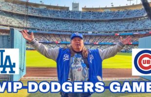LA Dodgers game full V.I.P. experience LA Dodgers vs Chicago Cubs