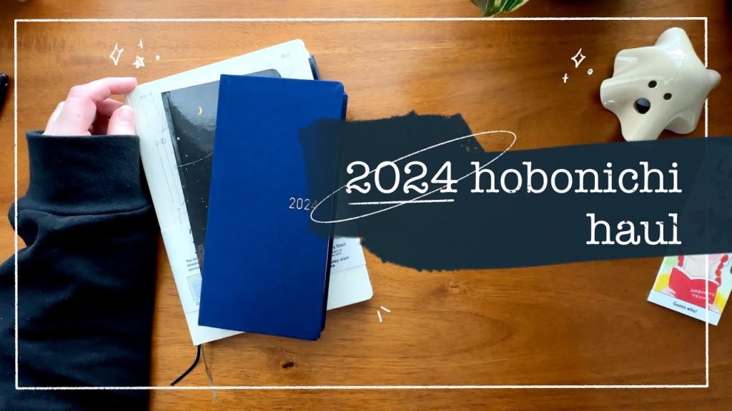 2024 hobonichi haul, oops? | LindseyScribbles