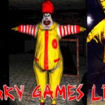 3 Scary Games Live! (Cursed scary horror games)