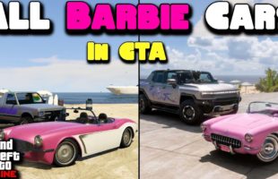 ALL Cars in BARBIE in GTA 5 Online
