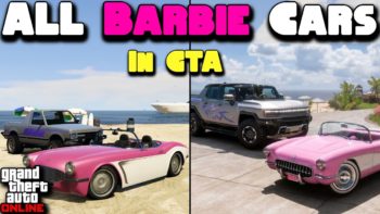 ALL Cars in BARBIE in GTA 5 Online