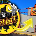 ARRIVING AT SPIRIT HALLOWEEN FLAGSHIP GRAND OPENING STORE !!