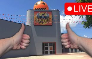 Arriving at Spirit Halloween Flagship store! LIVE first person POV!