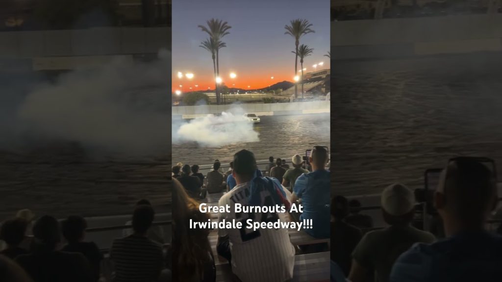 Awesome Burnout Competition At Irwindale Speedway!!!!