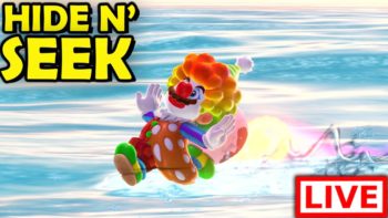 🔴BEST CHASES OF HIDE AND SEEK LIVE👑 | Super Mario Odyssey Online 🌎😎