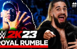 Can I Beat WWE 2K23 ROYAL RUMBLE From #1?! | Seth Rollins