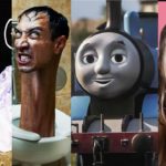 Cursed Thomas, Skibidi Toilet, Barbie EXE, Grimace Shake + More Live Reactions