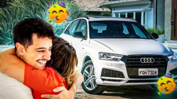 Dei UM CARRO de PRESENTE pra minha mãe! | Audi Q3 2023