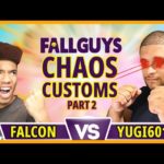 FalconTactics vs Yugi601 CHAOS CUSTOMS PART 2!⚡💥 TEAM CUSTOM MATCHES! | Green vs Yellow!