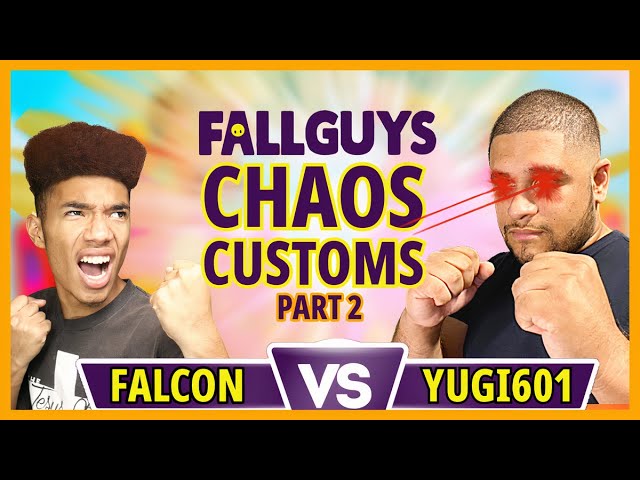 FalconTactics vs Yugi601 CHAOS CUSTOMS PART 2!⚡💥 TEAM CUSTOM MATCHES! | Green vs Yellow!