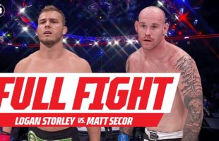 Full Fight | Logan Storley vs Matt Secor | Bellator 186
