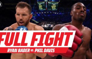 Full Fight | Ryan Bader vs Phil Davis | Bellator 180