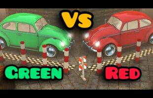 gaming | Car Driver 2 | Green VS Red | Hard Parking | gameplay