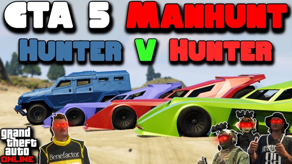 GTA 5 MANHUNT – 3 Vigilantes VS Insurgent ft. @twingeplaysgames @HarmNone & @UncleSlim