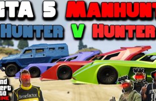 GTA 5 MANHUNT – 3 Vigilantes VS Insurgent ft. @twingeplaysgames @HarmNone & @UncleSlim