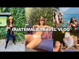 GUATEMALA TRAVEL VLOG 2023 | Lake Atitlan, Ziplining, Eating Crickets, San Marcos La Laguna