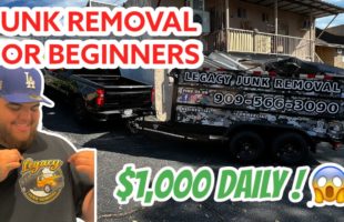 How To Start Your Junk Removal Business *Make $30,000 A Month!* (junk removal for beginners)