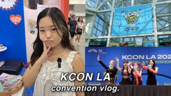 🇰🇷 KCON 2023 convention VLOG: meeting idols, k-beauty haul, k-collection review, etc. 🛒