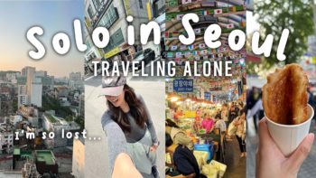 Korea Travel Vlog: Traveling ALONE to Korea 2023