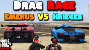 Krieger VS Emerus DRAG RACE ft. @HarmNone