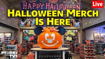 🔴Live: Halloween Merch is Here at Disney Springs – Walt Disney World – 8-2-23