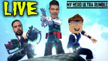 LIVE Playing With Subscribers! My Hero Ultra Rumble & Roblox + More!