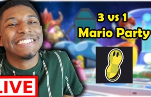🔴Mario Party 3 v 1 w/ @BoiledPeanuts  😤🤞🏾  |  Mario Party Superstar 😁😎