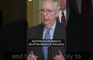 McConnell on Trump 2024: ‘No room in the Republican Party for antisemitism’ | USA TODAY #Shorts