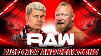 MONDAY NIGHT RAW LIVESTREAM | Sidecast & Reactions