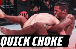 Patchy Mix QUICK Submission in Round 3! 🌪️ | Bellator MMA