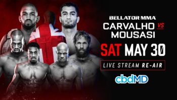 Re-Air | Bellator 200: Carvalho vs. Mousasi