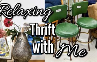 Relaxing Thrift Store Shopping at Goodwill + What I Scored | Thrifting in 2023 | Home Decor Thrifter