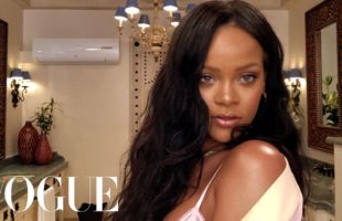 Rihanna’s Epic 10-Minute Guide to Going Out Makeup | Beauty Secrets | Vogue