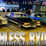 Ruthless Ryderz Car Club Lowrider Cruise Night 11/26/2022