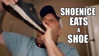 shoenice22 eats a shoe