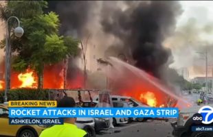 Sirens blare amid rocket attacks in Israel and Gaza Strip