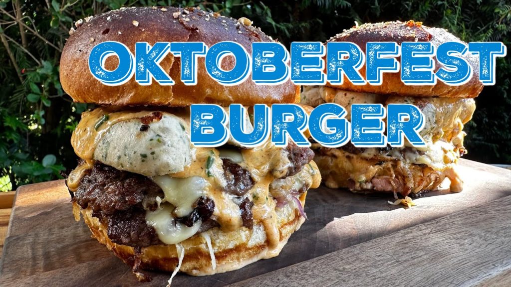 SMASHED OKTOBERFEST BURGER