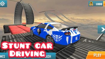 Stunt Car Driving | Driving on the ramp | Racing game 3D | God of the game | Android gameplay