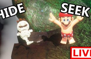🔴 THE BEST HIDE N’ SEEK EVER🏁 | Super Mario Odyssey Online 🌎😎