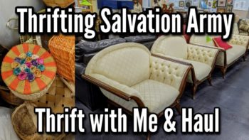 Thrifting at The Salvation Army Thrift Store | Shop with Me & My Haul | Thrifting in 2023