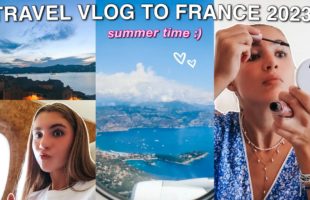 TRAVEL VLOG TO THE SOUTH OF FRANCE 2023 *perfect summer trip*