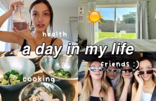 VLOG ★ a day in my life *cooking, friends, etc*