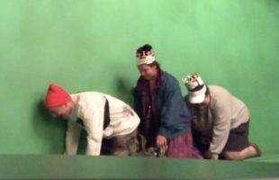 we tried posing like the human centipede at medieval times… | Chris Klemens