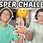 WHISPER SINGING CHALLENGE 🤫🎤 (FAMILY vs FAMILY)