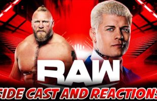 WWE Monday Night Raw Livestream: Brock and Cody Part 3 SOON