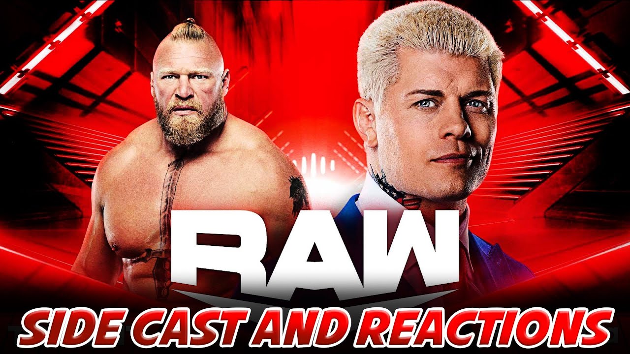 WWE Monday Night Raw Livestream: Brock and Cody Part 3 SOON