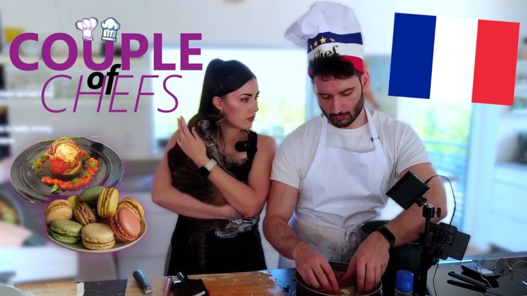 Yabbe & NymN make Ratatouille, Macrons & Lasagna (Cooking Around the World: EP1 France)