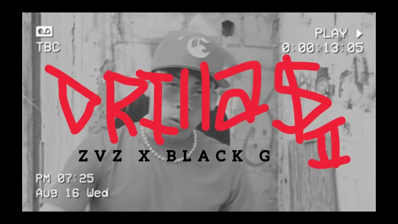 ZVZ- DRILLAS 2 ft Black G ( BENDITOS NO VENDIDOS)