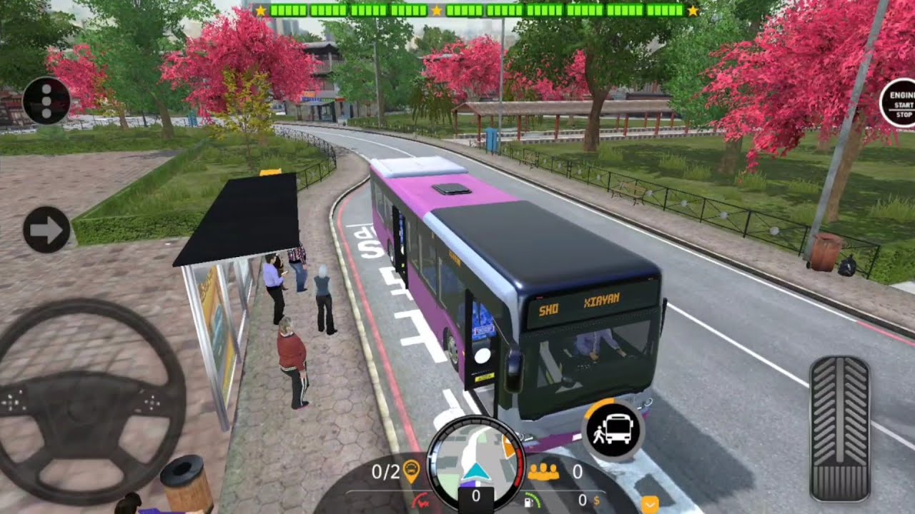 Bus simulator 2023 – I drove from morning to night